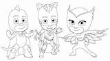 Pj Coloring Masks Pages Mask Printable Print Sheets Friends Drawing Color Cat Boy Colouring Getdrawings Info Gang Boys Kids Top sketch template