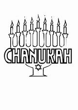 Chanukah Coloring Pages Color Colouring Kidsplaycolor Printable Visit sketch template