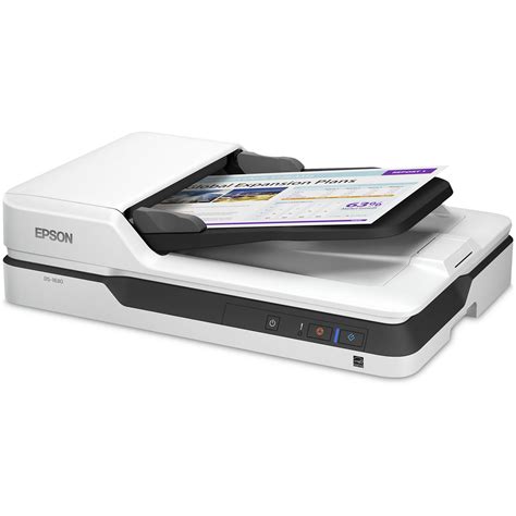 epson ds  flatbed color document scanner bb bh