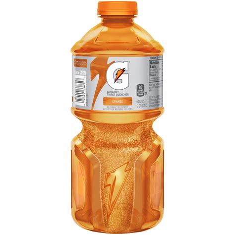 gatorade thirst quencher orange sports drink  fl oz bottle la comprita