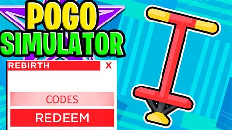 pogo simulator codes 🔥roblox pogo simulator 2 new codes youtube