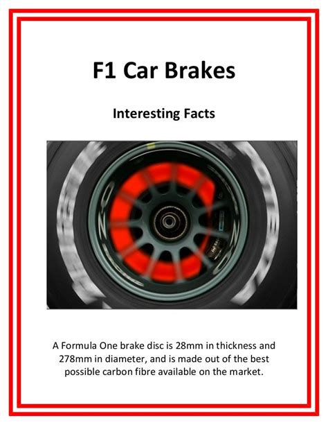 car brakes interesting fact