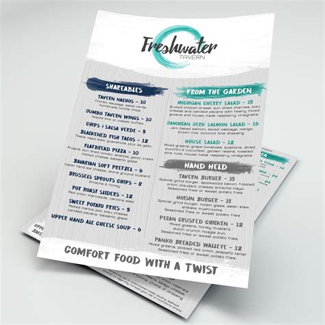 waterproof menu restaurant menu printing underwater paper