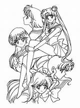 Lua Coloring Sailor Vem Navegantes Sailormoon sketch template
