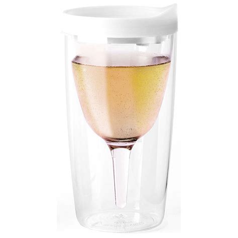 vinogo portable wine cup clear iwoot