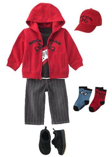 sweet child rock star baby boy clothes