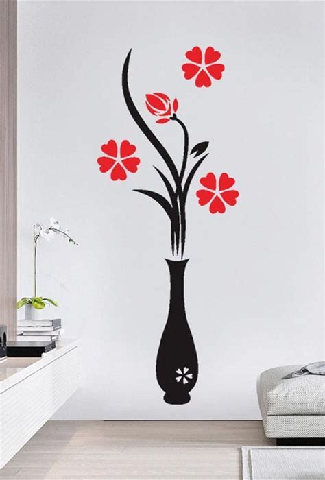 simple  wall painting  home mural wall