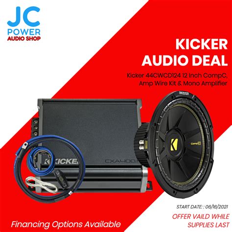 kicker cwcd cxa mono amp amp wiring kit jc power audio shop san diegos preferred