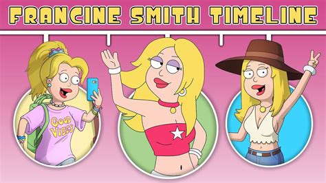 The Complete Francine Smith American Dad Timeline Youtube