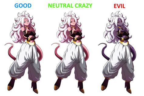 dbf android 21 forms by frostthehobidon dragon ball dragon ball z anime