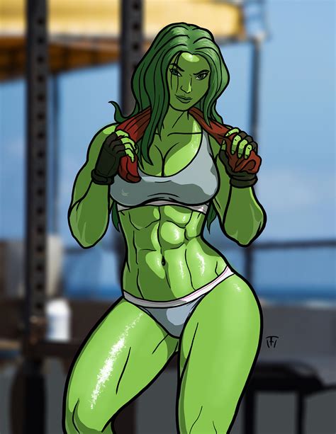 She Hulk By Taynorhook Hentai Foundry