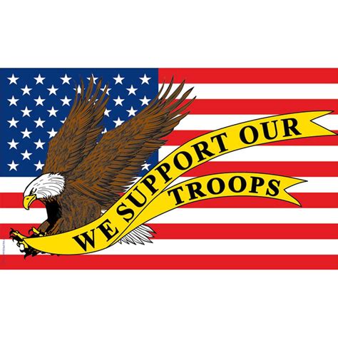 support  troops flag  grommets ft  ft walmartcom