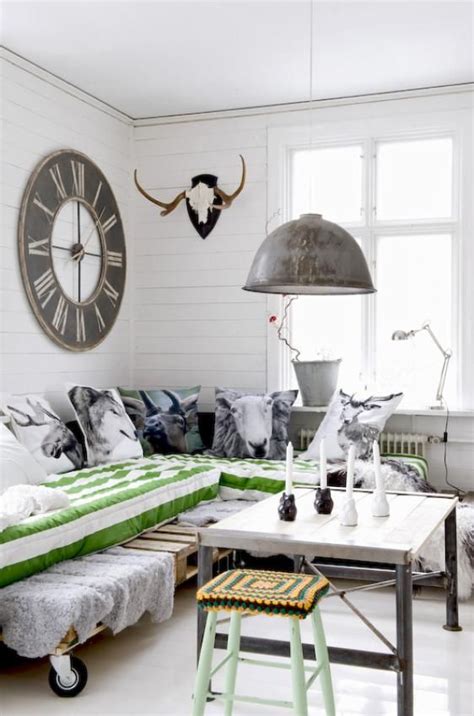 30 Stylish And Inspiring Industrial Living Room Designs