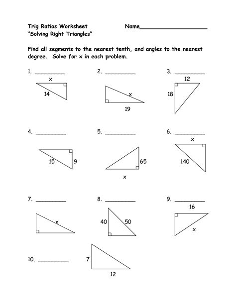images  basic trigonometry worksheet trig equations worksheet