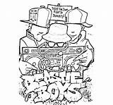 Beastie Boys Coloring Hop Hip Pages Dance Rapper Printable Book Graffiti Color Boy Print Album Getcolorings Pag Choose Board sketch template