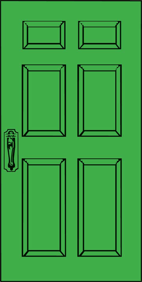 door security door vector  vector clip art image