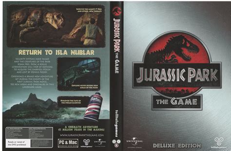 Jurassic Park The Game Deluxe Edition Set Park Pedia