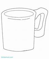 Cups sketch template