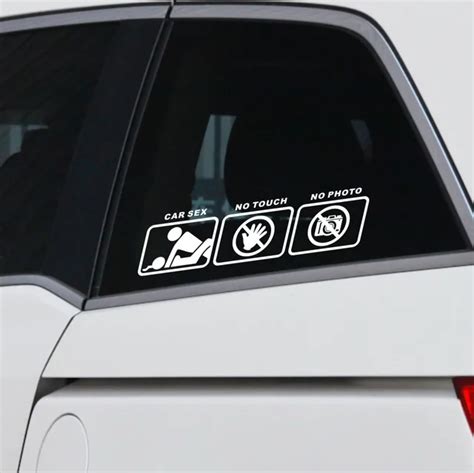 Yourart 30 8cm Funny Vinyl Car Stickers And Decals Car Sex Sticker On