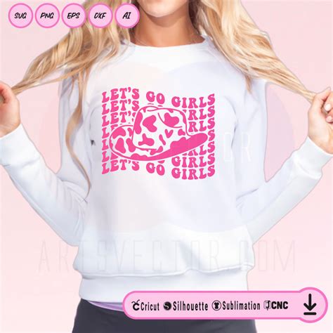 lets  girls pink svg png eps dxf ai svg png eps dxf ai vector arts