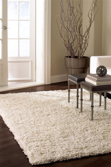 shaggy rug white    white rug contemporary rugs white