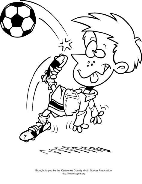soccer coloring pages getcoloringpagescom