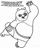 Fu Kung Coloring Pages Panda Printable Kids sketch template
