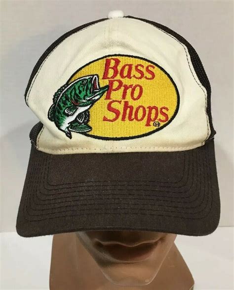 bass pro shops mesh snapback cap hat hats