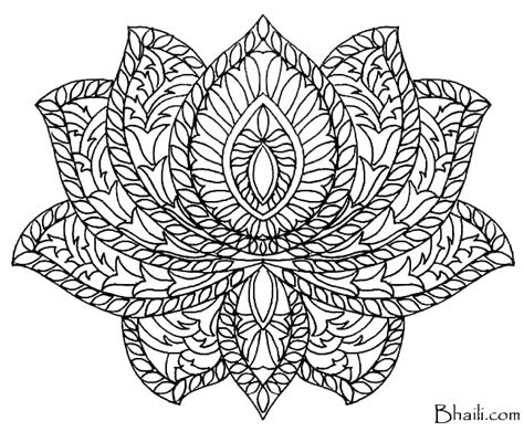 difficult mandala coloring pages  getcoloringscom  printable