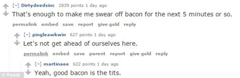 Bacon With The Nipple Left On Sends Reddit And Social Media Into