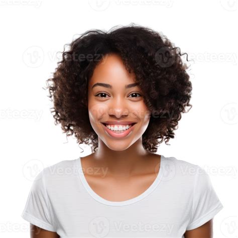 Beautiful African American Girl Isolated 26829439 Png