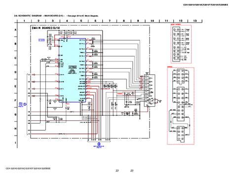 sony cdx  wiring schematic wiring diagram