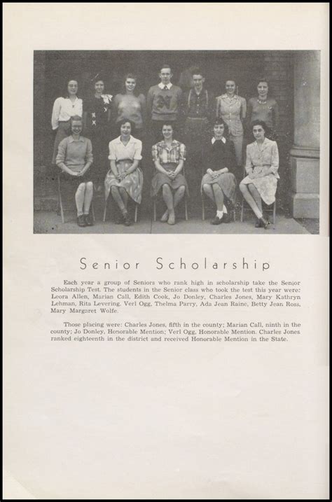 1943 Nelsonville High School Yearbook High School High School