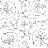 Embroidery Works sketch template