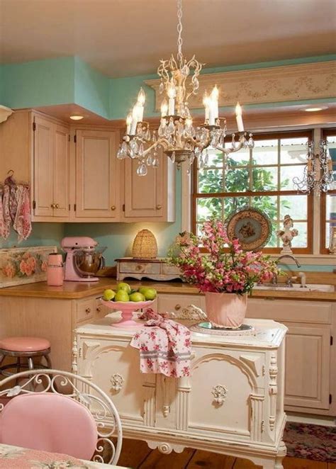 awesome shabby chic kitchen designs styletic