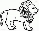 Coloring Pages Lion Lions Popular Kids sketch template