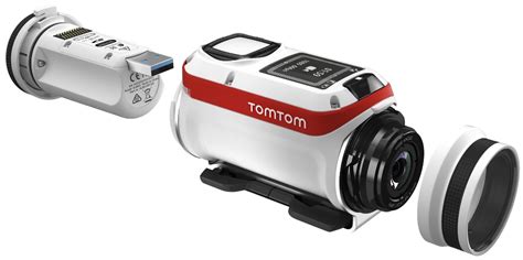 tomtom bandit 4k action video camera with accessories 32gb memory kit
