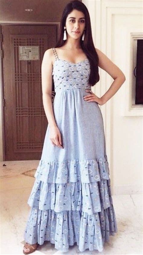 long sleeveless dress   indian gowns dresses western dresses indian designer outfits