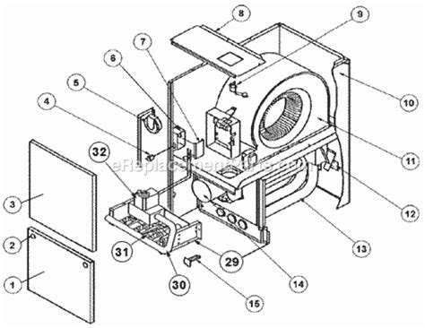 ruud gas furnaces lsebr ereplacementpartscom