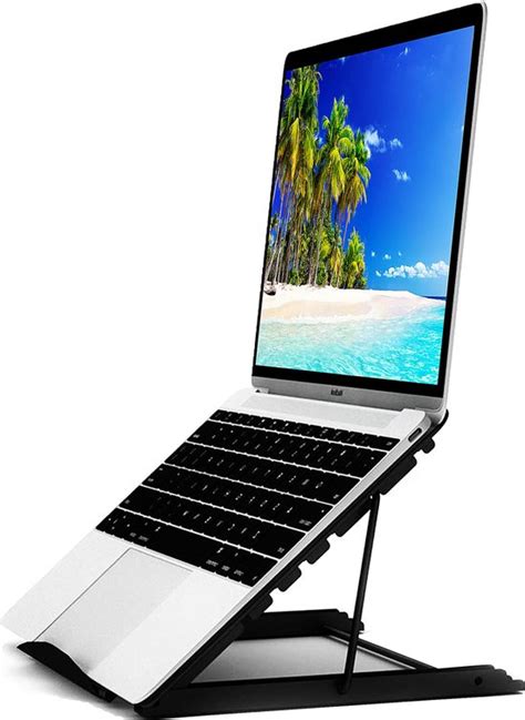 becio universele ergonomische laptop standaard  tot   verstelbaar en bolcom
