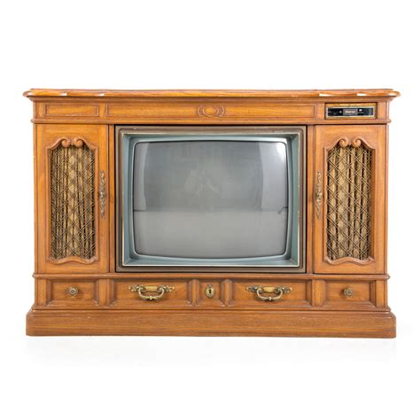 zenith wooden television console gil roy props