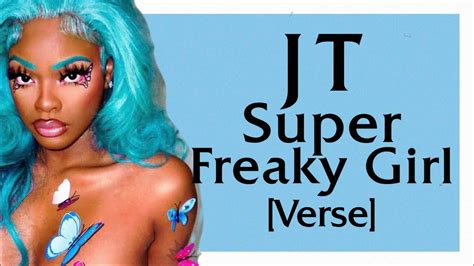 jt super freaky girl [queen mix] verse lyrics pink pussy pink