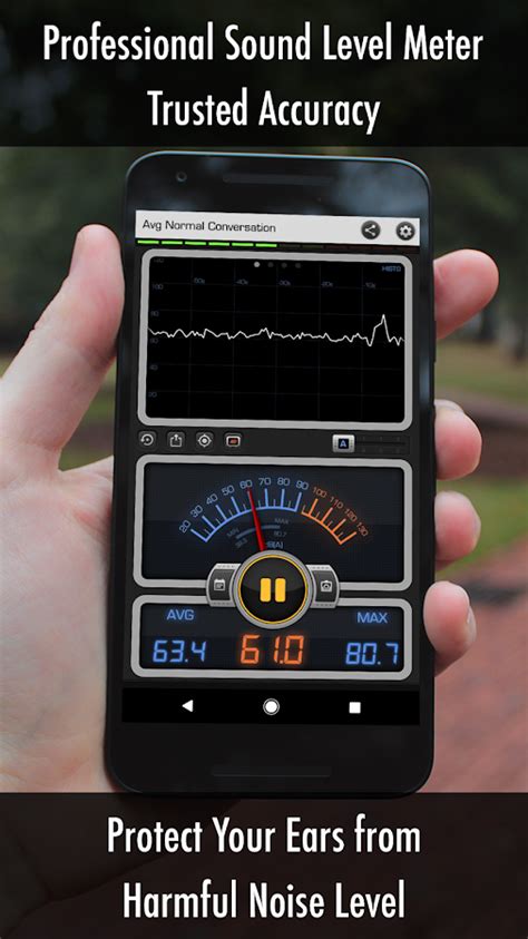 decibel  dba noise meter fft spectrum analyzer android apps