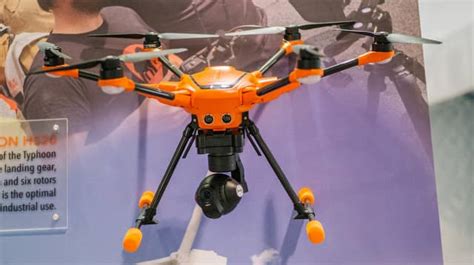 yuneec launches industrial strength typhoon  drone