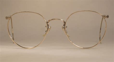 optometrist attic a c gold wire rim vintage eyeglasses