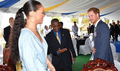 prince harry meets rihanna in barbados ahead of huge concert royal