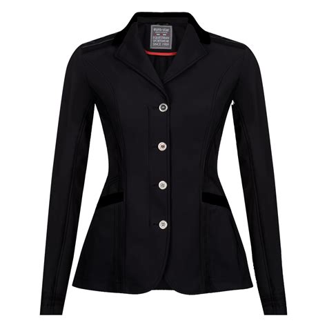 Euro Star Gracia Womens Show Jacket Navy Blue For The Rider From