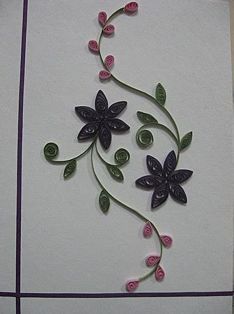 flower quilling pattern    calligraphy art drawing