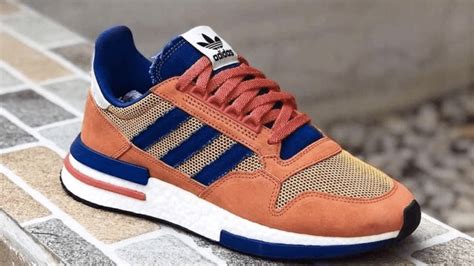 dragon ball  son goku adidas zx  rm officially revealed weartesters