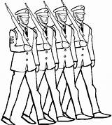 Remembrance Soldiers Marching Coloring Clipart Pages Cliparts Veterans Drawing Soldier Group Online Sheets Library Military Autism Resources Choose Board sketch template